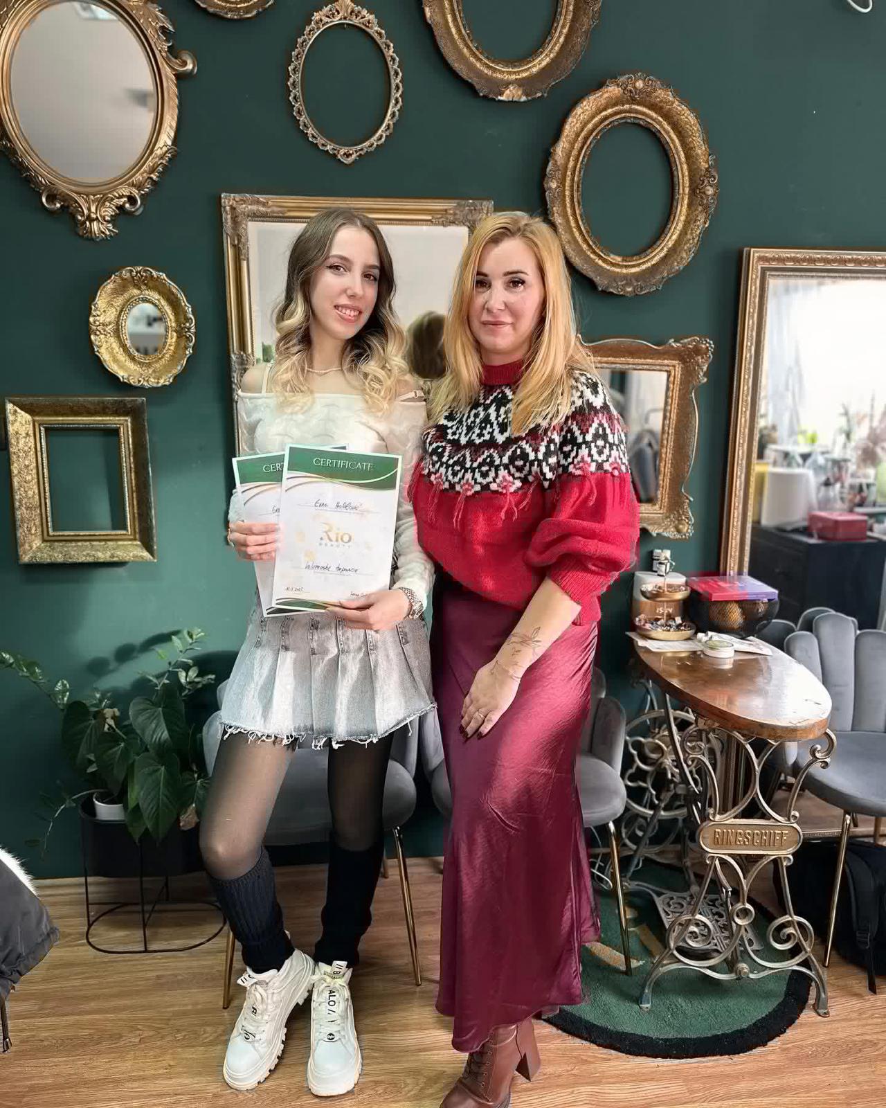 Instruktorica s polaznicima